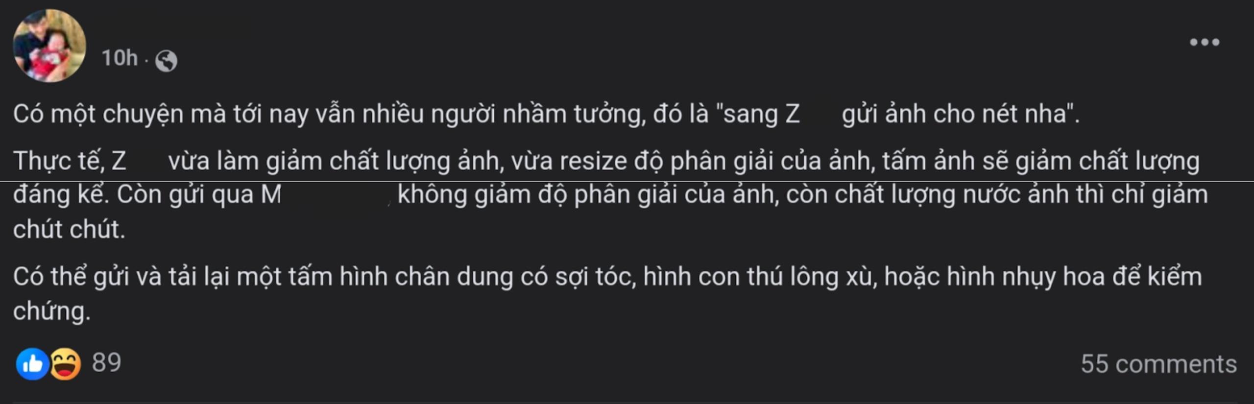 Kiểm chứng tính năng gửi ảnh gốc không nén của Lotus Chat: Giữ nguyên chất lượng 100% với dung lượng miễn phí, đổi máy không lo mất? - Ảnh 1.