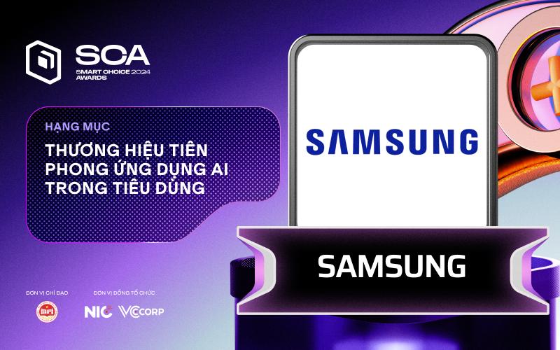 Vượt qua hàng loạt đối thủ đáng gờm, Samsung vươn lên trở thành thương hiệu dẫn đầu về ứng dụng AI trong tiêu dùng tại Better Choice Awards 2024 - Ảnh 1.