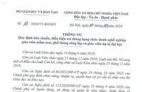 Từ ngày 15/12, điều kiện, tiêu chuẩn xét thăng hạng đối với giáo viên mầm non, tiểu học là gì?