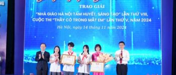 Học sinh Trường THCS Kim Giang giành giải Đặc biệt thi “Thầy cô trong mắt em”