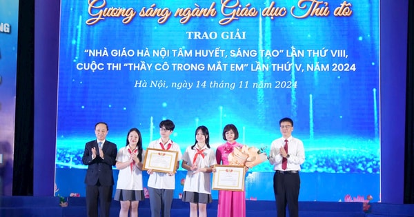 Học sinh Trường THCS Kim Giang giành giải Đặc biệt thi “Thầy cô trong mắt em”