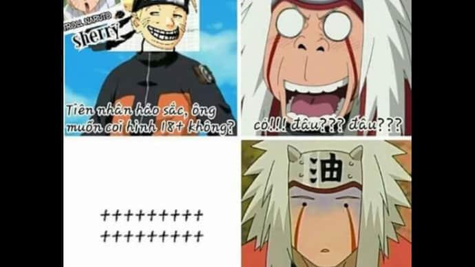 Meme Naruto siêu hài hước