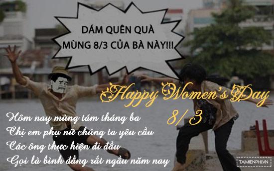 Tổng hợp meme 8/3, tuyển tập ảnh hài hước 8/3 độc đáo nhất