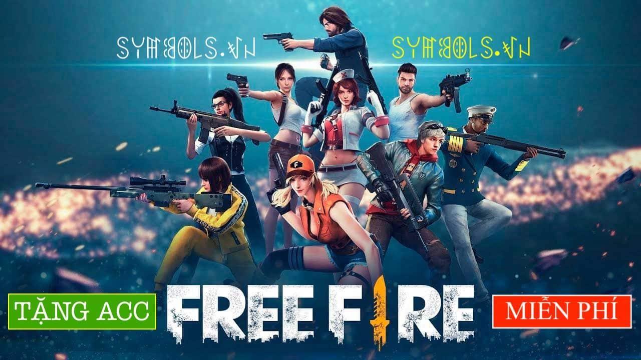 Tặng Nick Free Fire Vip Facebook