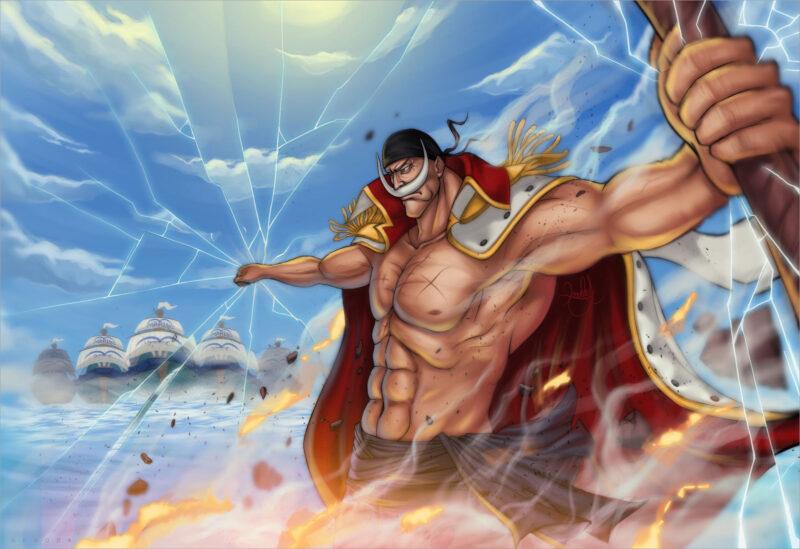 Hình nền râu trắng One Piece