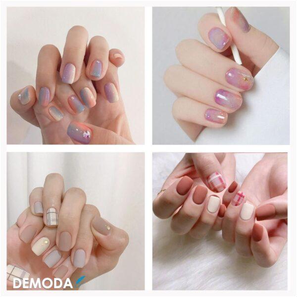 Mẫu nail đẹp, nhẹ nhàng