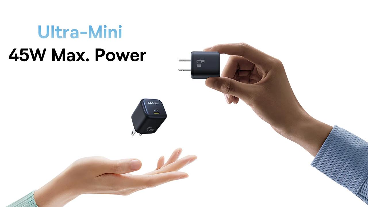 Ra mắt sạc nhanh siêu mini 45W: Nhỏ như bóng đèn 5W của Apple, nặng chưa đến 100 gram và còn có thể sạc được cho MacBook - Ảnh 1