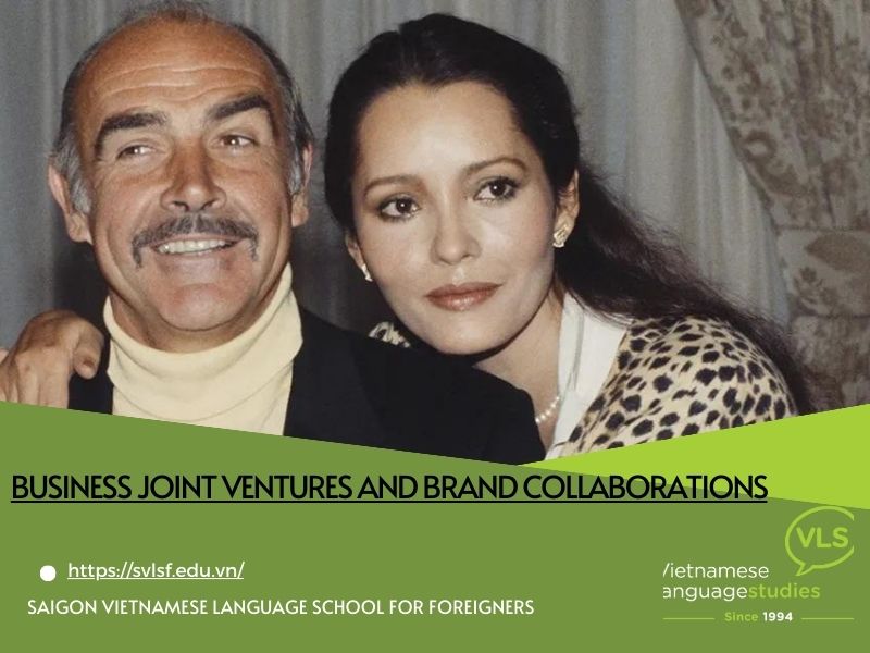 Business joint ventures and brand collaborations