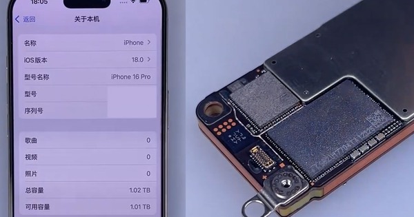 Apple tính phí quá cao, YouTuber tự nâng cấp iPhone 16 Pro bản 128GB lên 1TB