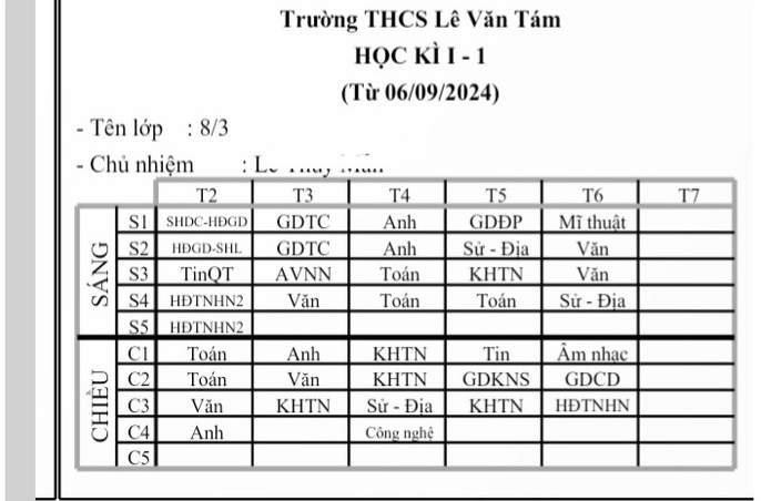  Môn tự chọn không bắt buộc, trường xếp TKB đừng để thành "miễn cưỡng tự nguyện" 