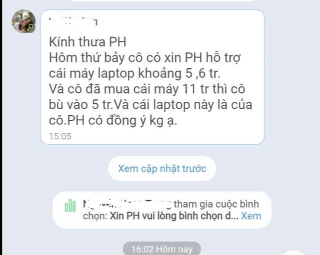  Cô giáo 'vòi vĩnh' tiền phụ huynh mua laptop: Sai lầm và nhận thức rất lệch lạc 