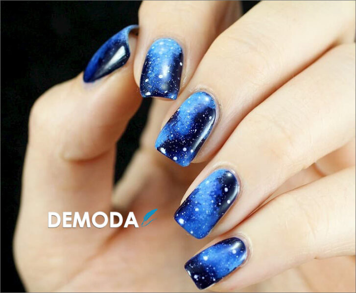 Mẫu Galaxy Nail