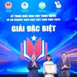 59 tác phẩm đạt Giải Báo chí toàn quốc “Vì sự nghiệp giáo dục Việt Nam”