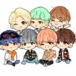 Hình ảnh BTS Chibi siêu dễ thương