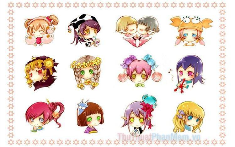 Những bức ảnh chibi của 12 cung hoàng đạo cực kỳ dễ thương