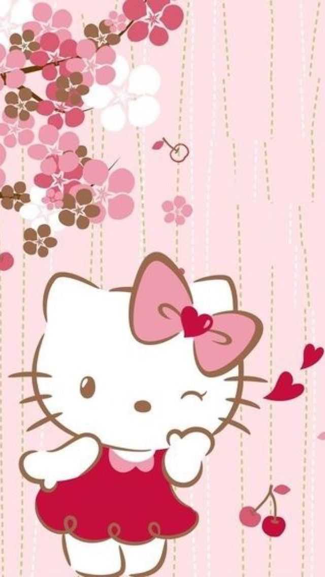 Hình ảnh mèo Hello Kitty dễ thương