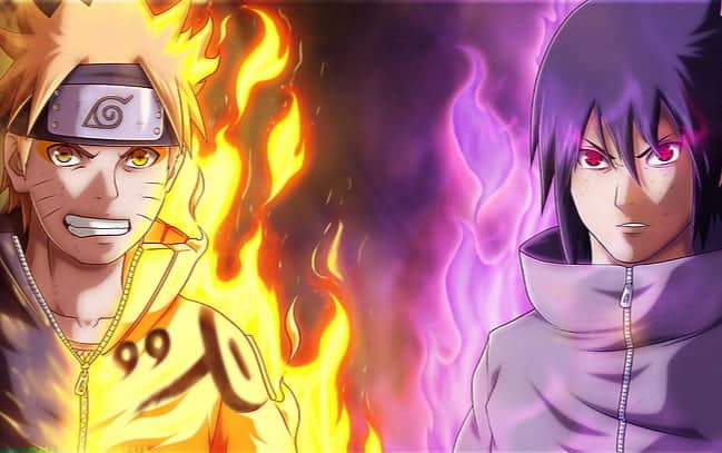 Hình ảnh Anime Naruto And Sasuke làm hình nền đẹp