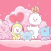 Hình ảnh của BT21 siêu dễ thương và đáng yêu