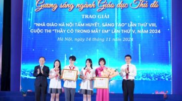 Học sinh Trường THCS Kim Giang giành giải Đặc biệt thi “Thầy cô trong mắt em”