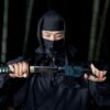 vẽ ninja đơn giản