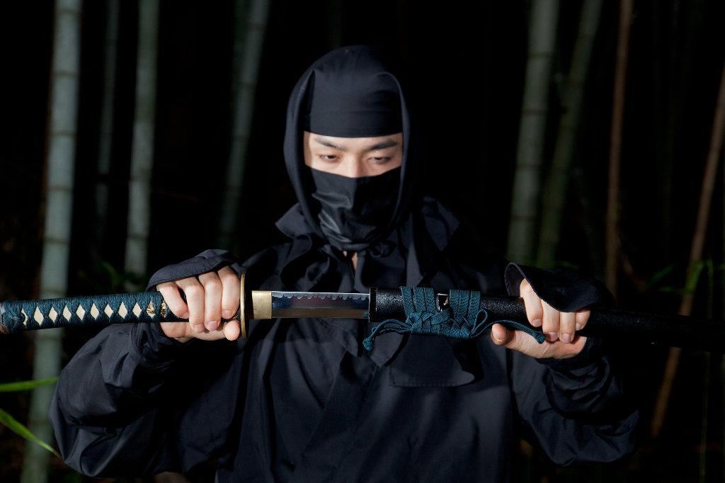 vẽ ninja đơn giản