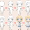 Xác định tỷ lệ cơ thể của nhân vật Chibi