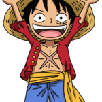 Hình Luffy One Piece siêu dễ thương