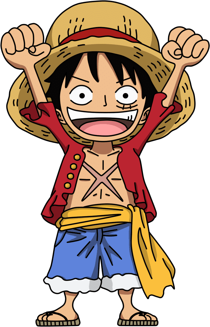 Hình Luffy One Piece siêu dễ thương