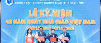 Năm 2024, Trường Đại học Công Thương TP.HCM có thêm 3 phó giáo sư