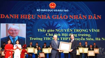 Người thầy duy nhất của Hà Nội được phong tặng danh hiệu “Nhà giáo nhân dân” năm 2024