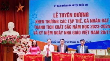 Nhiều tập thể, cá nhân ngành Giáo dục và Đào tạo huyện Quốc Oai được tuyên dương, khen thưởng