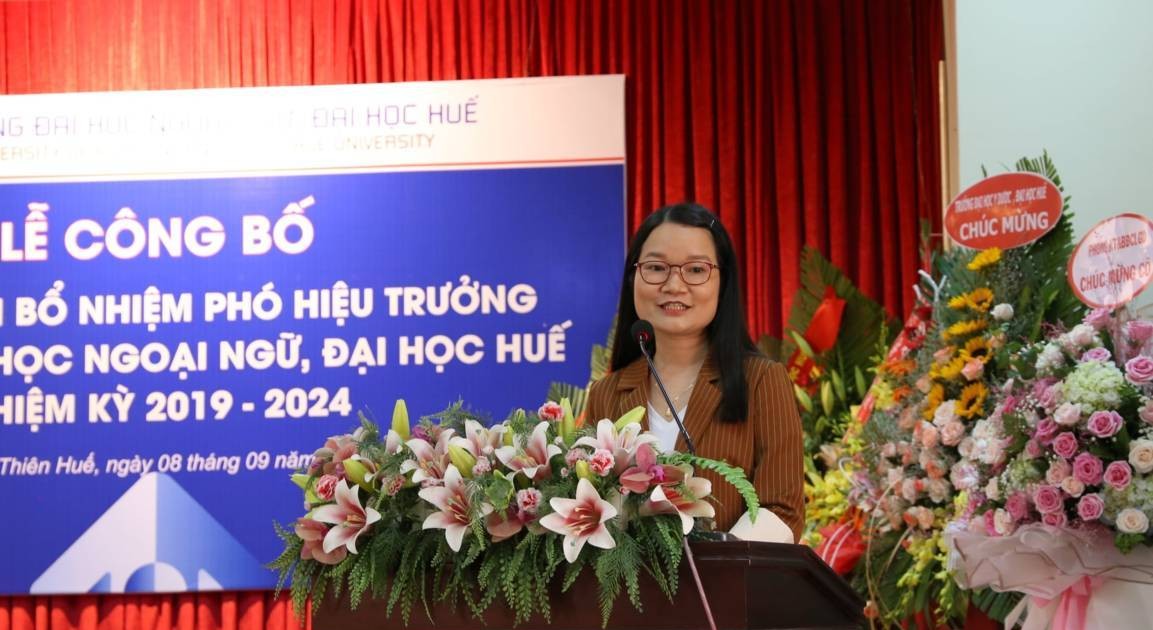  Phó Hiệu trưởng ĐH Ngoại ngữ Huế đạt PGS, có 3/4 bài báo quốc tế công bố 2024 