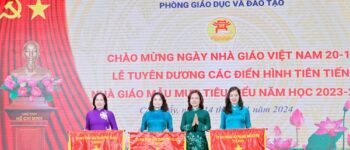 Quận Cầu Giấy tuyên dương nhiều điển hình tiên tiến, nhà giáo mẫu mực