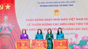 Quận Cầu Giấy tuyên dương nhiều điển hình tiên tiến, nhà giáo mẫu mực