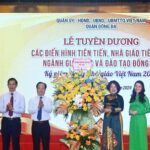 Quận Đống Đa tuyên dương các điển hình tiên tiến, nhà giáo mẫu mực