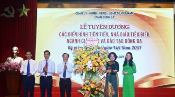 Quận Đống Đa tuyên dương các điển hình tiên tiến, nhà giáo mẫu mực