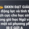 Sáng kiến kinh nghiệm là "kênh" hiệu quả giúp GV đạt danh hiệu chiến sĩ thi đua