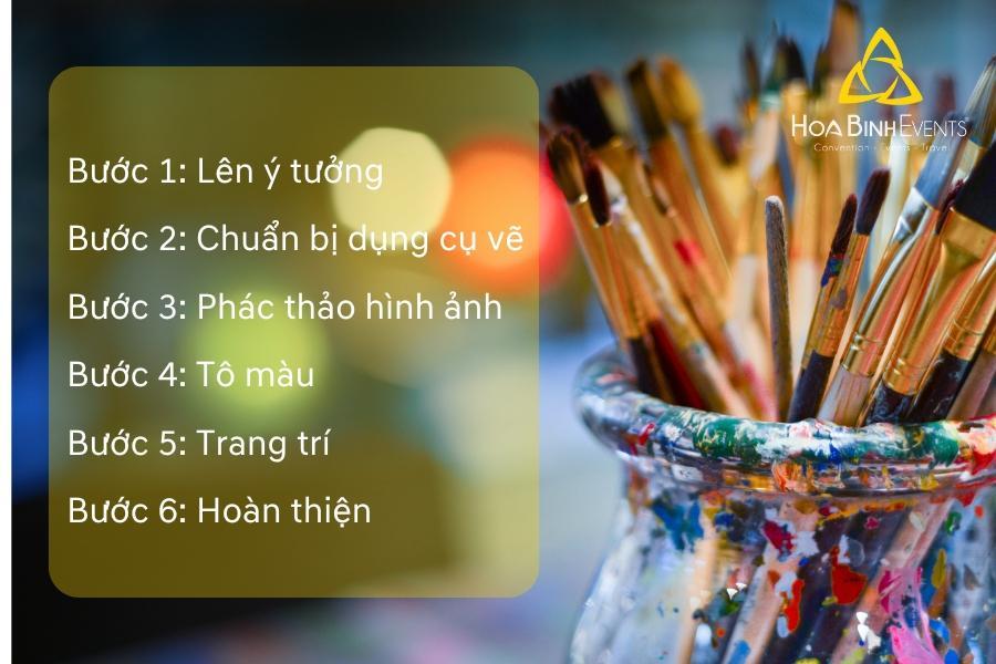 Các bước vẽ tranh Trung thu chi tiết và đầy đủ