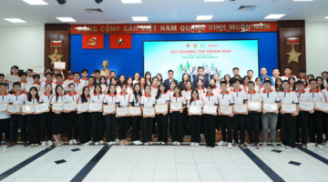 Trao 200 suất học bổng SCG sharing the dream