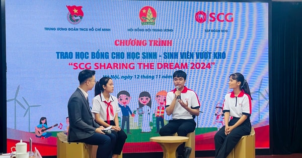 Trao học bổng cho 200 học sinh, sinh viên có hoàn cảnh khó khăn