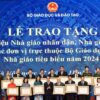 Trao tặng danh hiệu “Nhà giáo nhân dân, “Nhà giáo ưu tú”