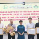 Trường đại học Y Dược có thêm 5 chương trình nhận chứng nhận kiểm định chất lượng