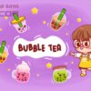 Download miễn phí hình nền trà sữa cute “tung nóc”