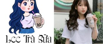 THIẾT KẾ LOGO CHIBI QUÁN TRÀ SỮA ĂN VẶT 190K CUTE DỄ THƯƠNG