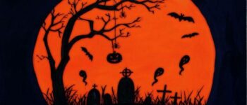 Vẽ Tranh Halloween Đẹp, Đơn Giản Và Cực Đáng Yêu, Dễ Thương