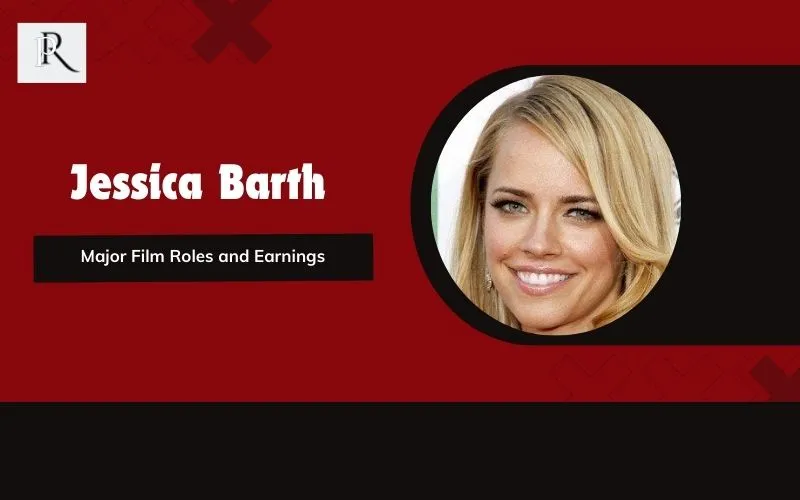 Jessica Barth's main movie roles and income