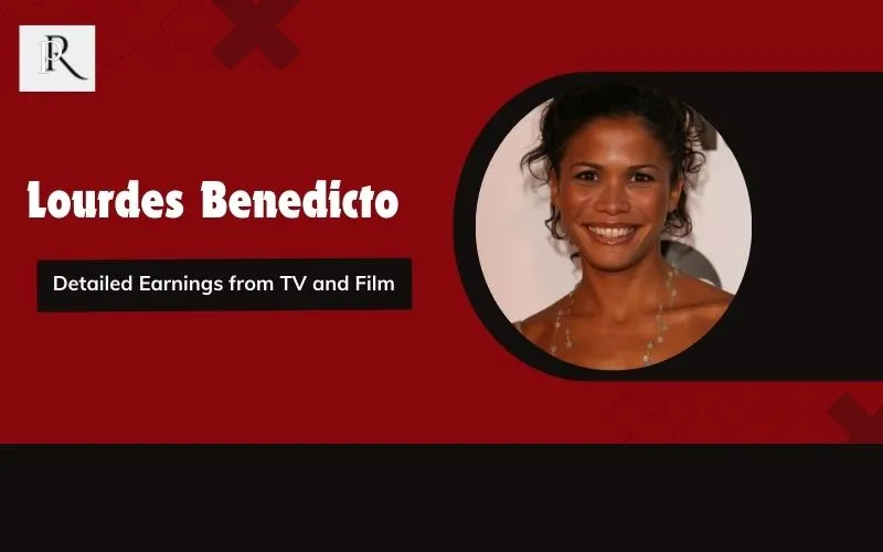 Lourdes Benedicto's detailed income from television and movies