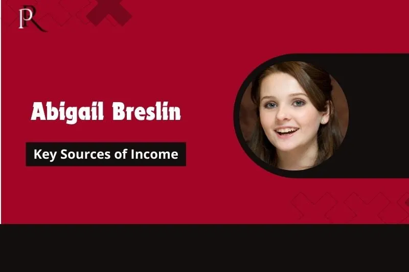 Abigail Breslin's main source of income