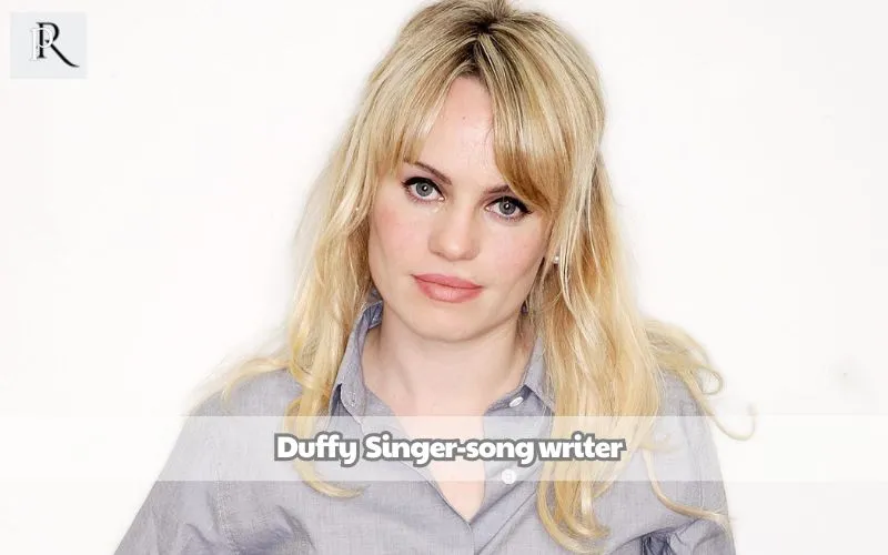 Singer-songwriter Duffy