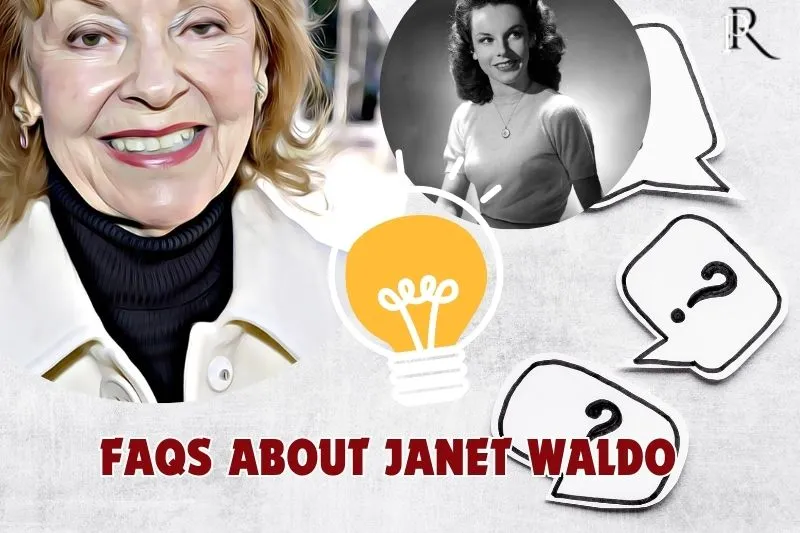 Janet Waldo FAQ